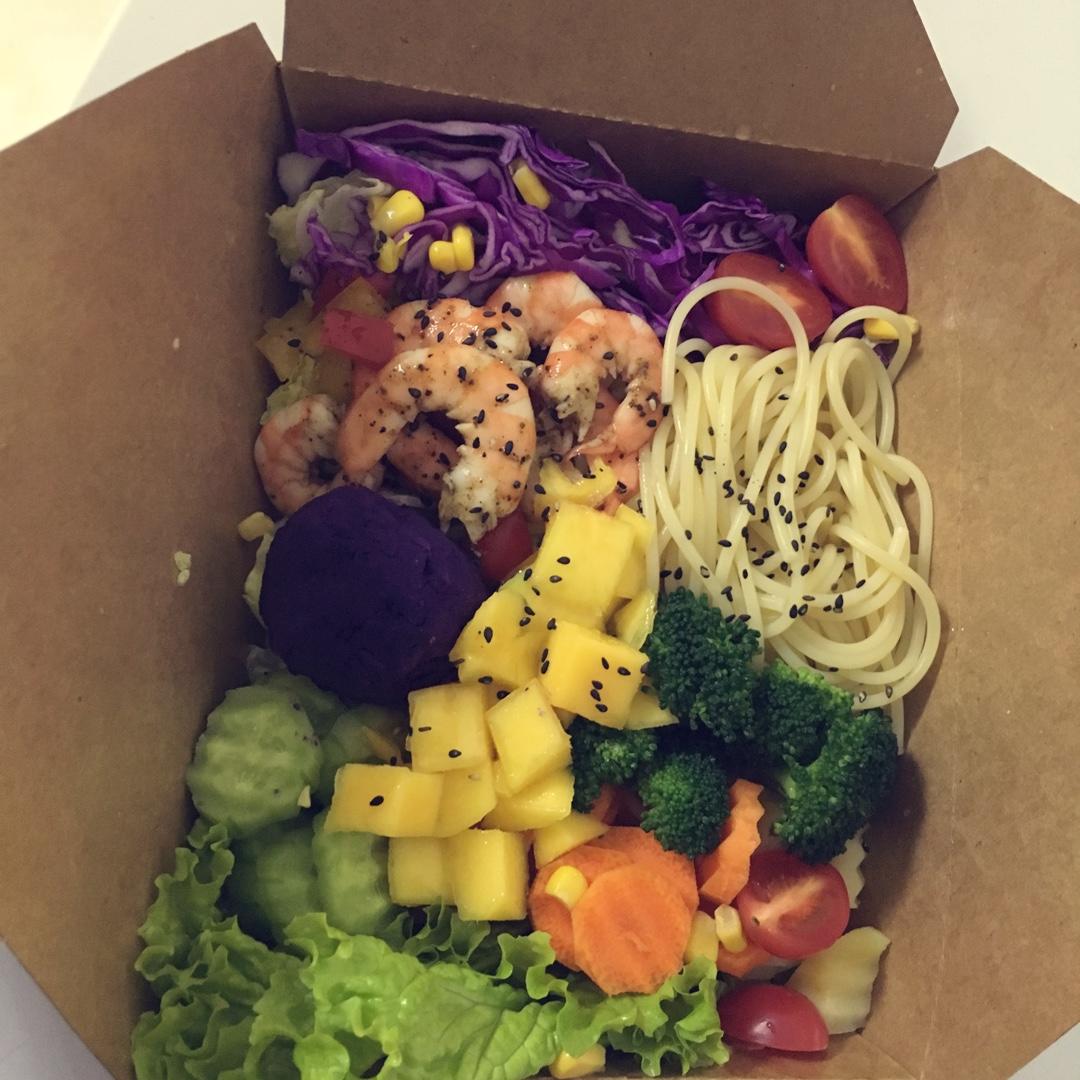 【减脂小厨房】鲜蔬鸡肉沙拉