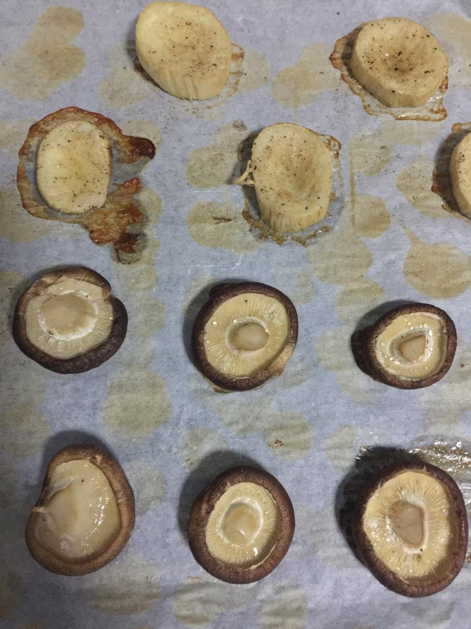 烤香菇