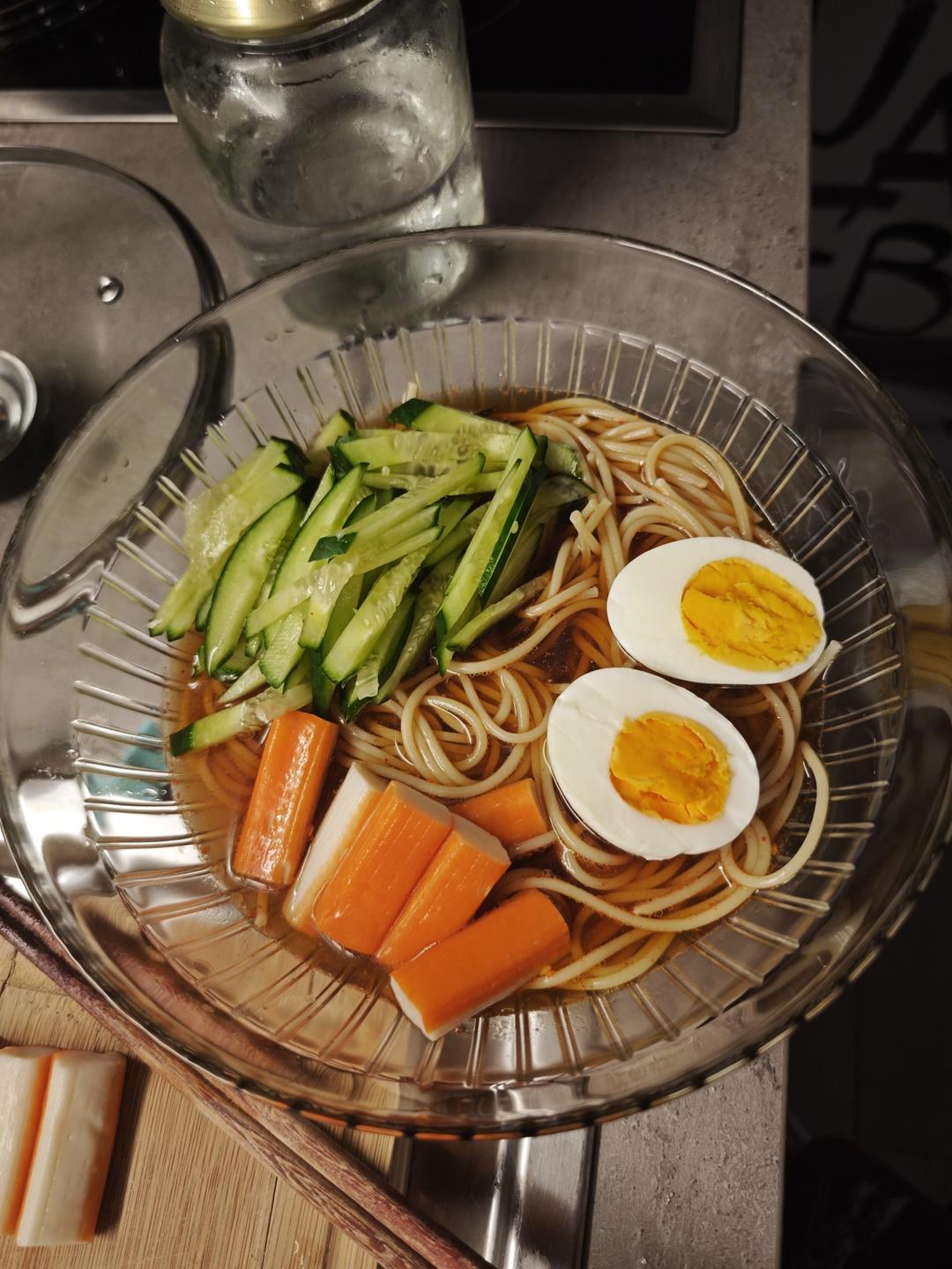 家常冷面（荞麦面）