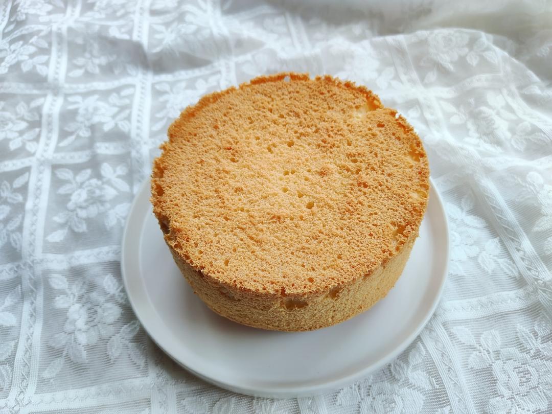 超柔软6寸戚风蛋糕(附8寸配方)零失败 超详细‼️含操作视频