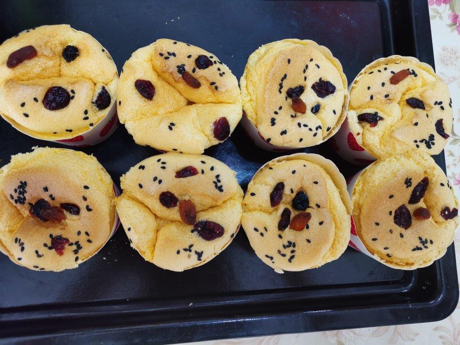 纸杯蛋糕 8寸戚风蛋糕的量