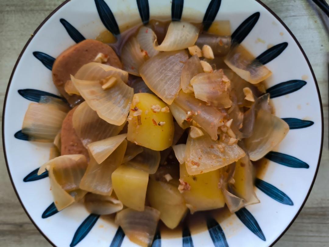 香辣宽粉土豆锅