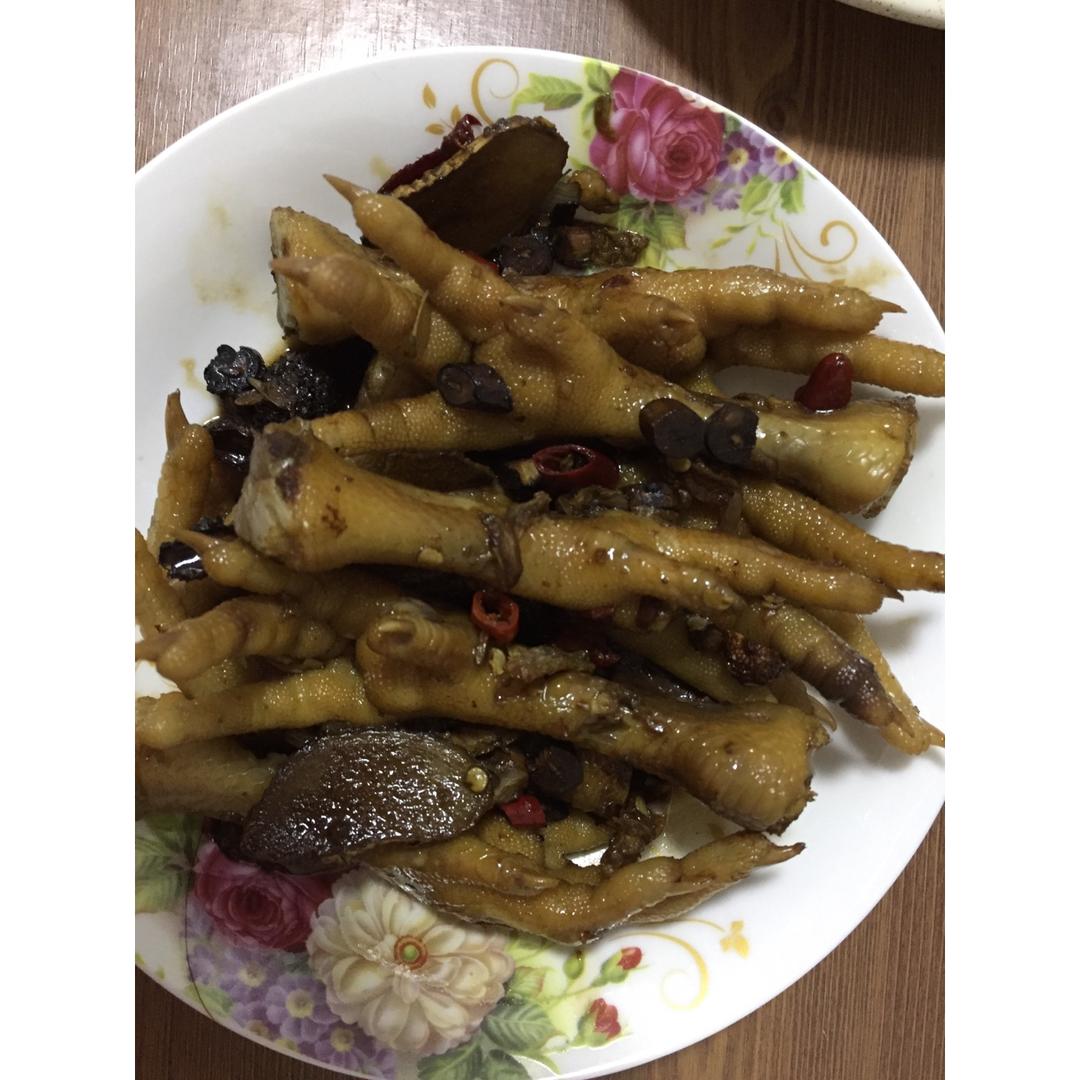 秘制红烧鸡爪