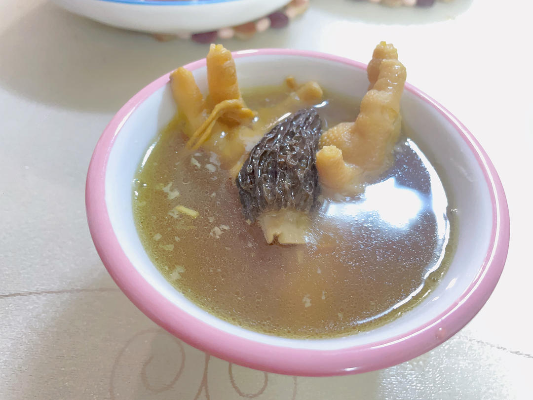 汤品系列——鸡肉虫草花羊肚菌汤（抗癌、提高免疫力、年轻态）