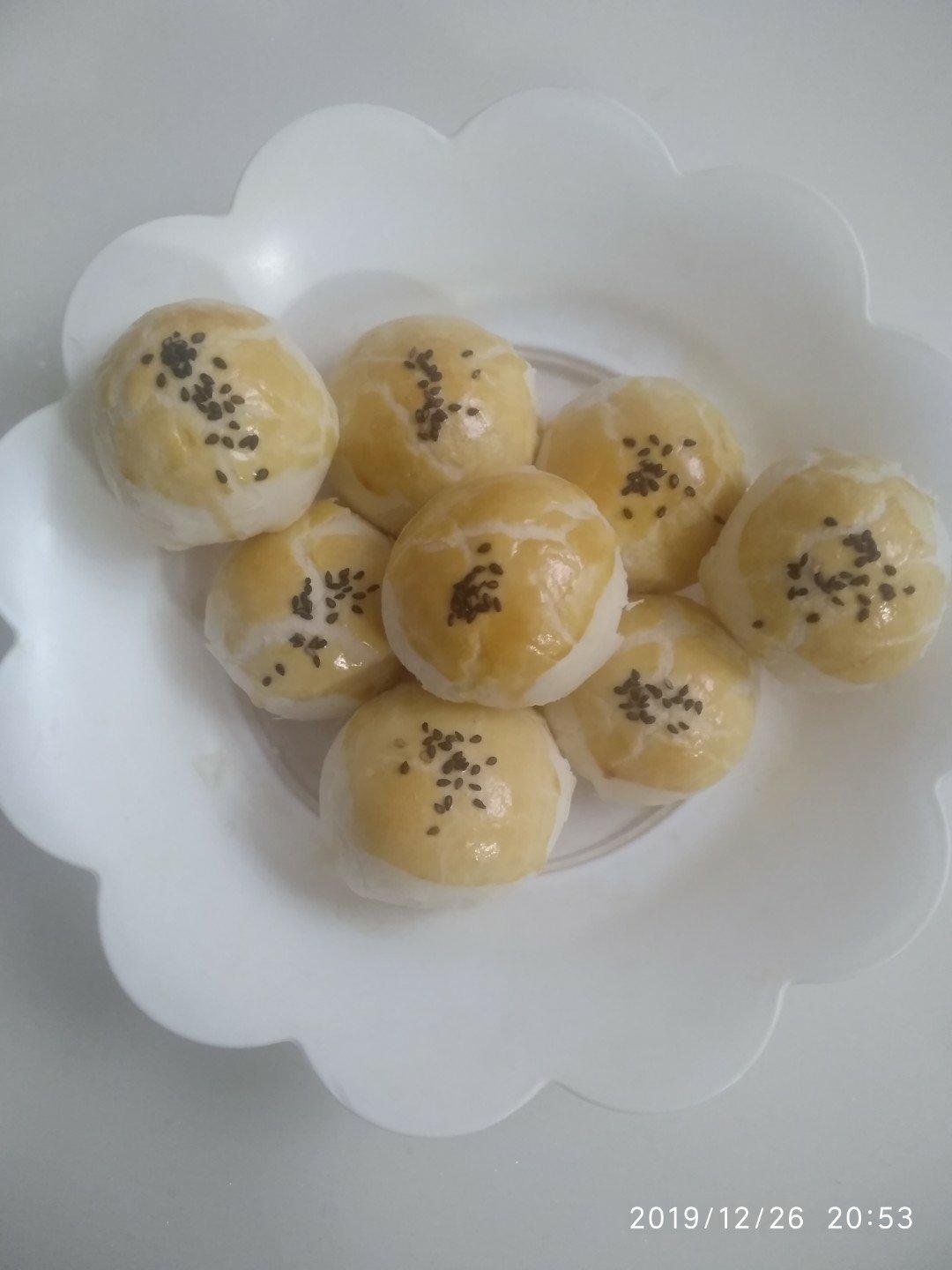 蛋黄酥，只需松弛一次的做法，适合新手