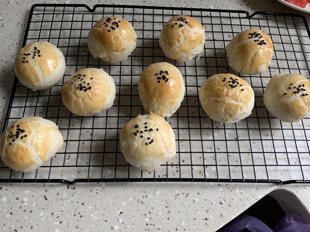 芋泥酥💜（内附中式酥皮+万能芋泥做法）
