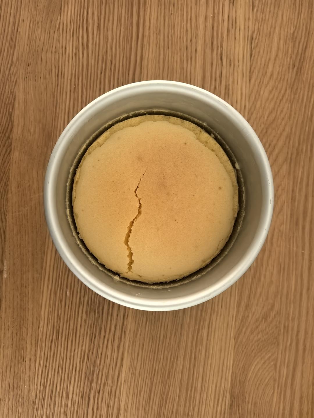 轻乳酪芝士蛋糕6寸#皮黑森林#