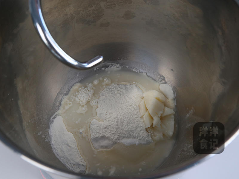 纯奶手撕吐司的做法 步骤1