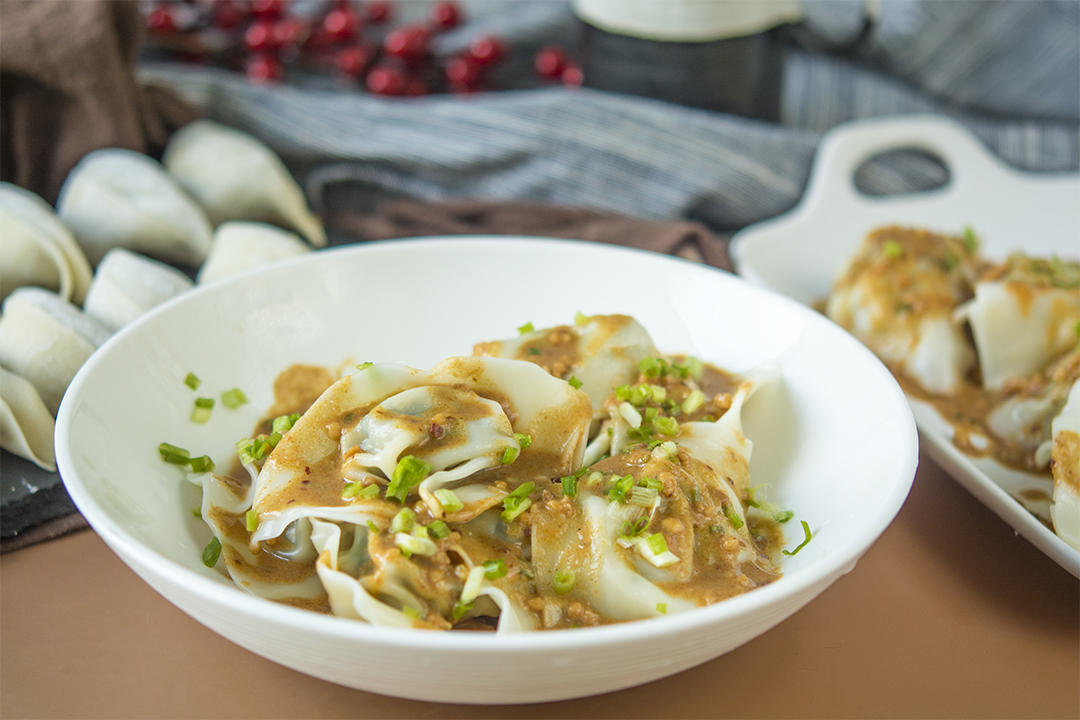 荠菜冷馄饨的做法