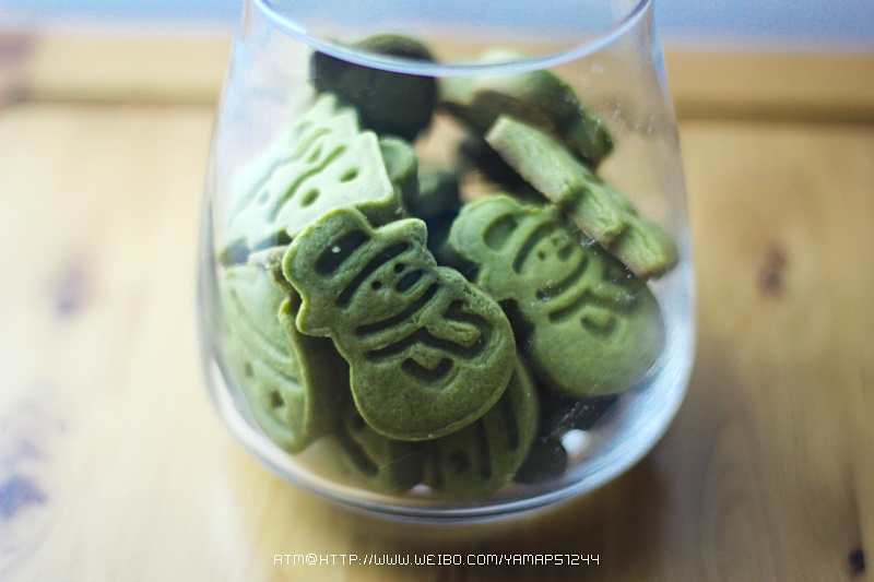 心形抹茶饼干