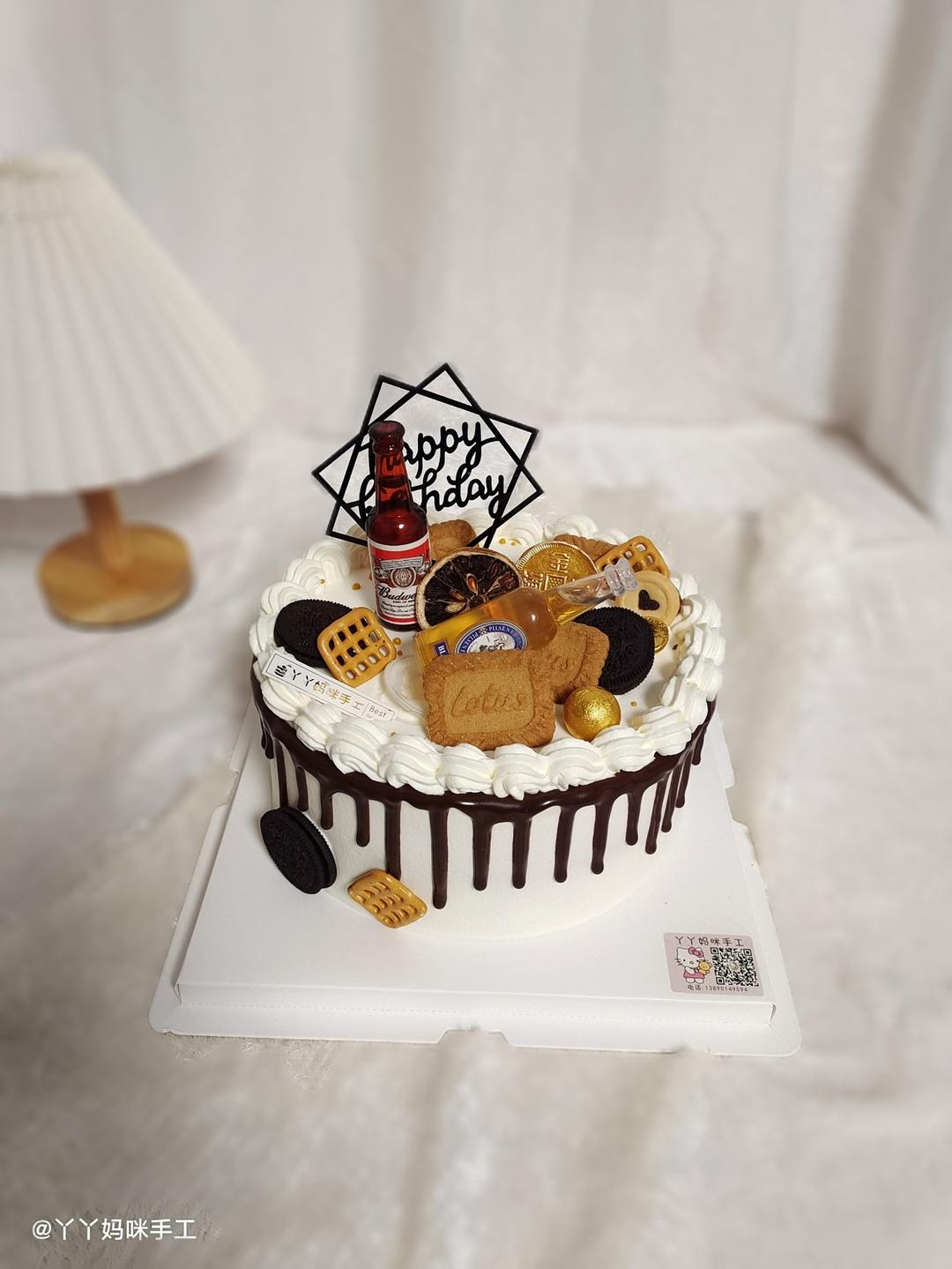 生日蛋糕—戚风六寸(高比克风炉版)