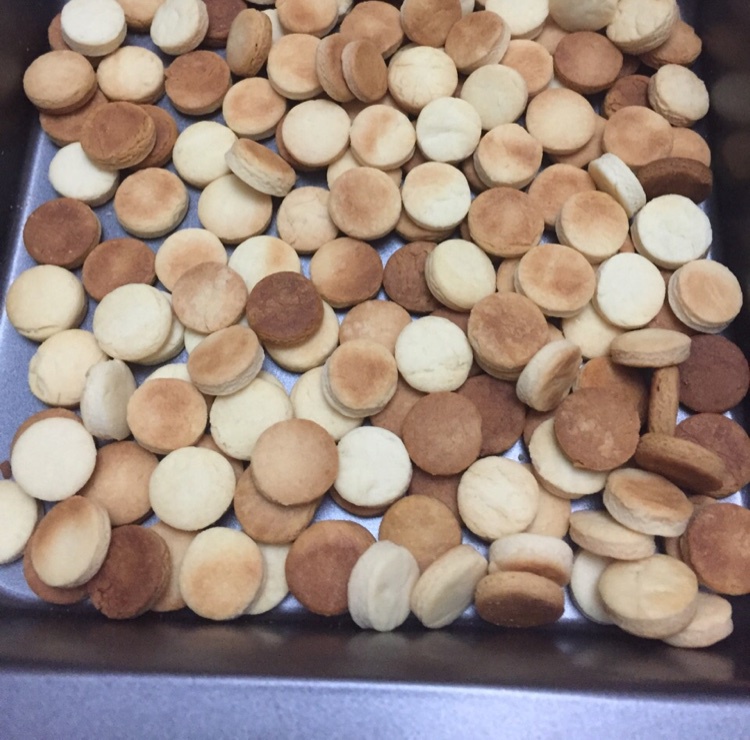 炼乳酥饼干……植物油版