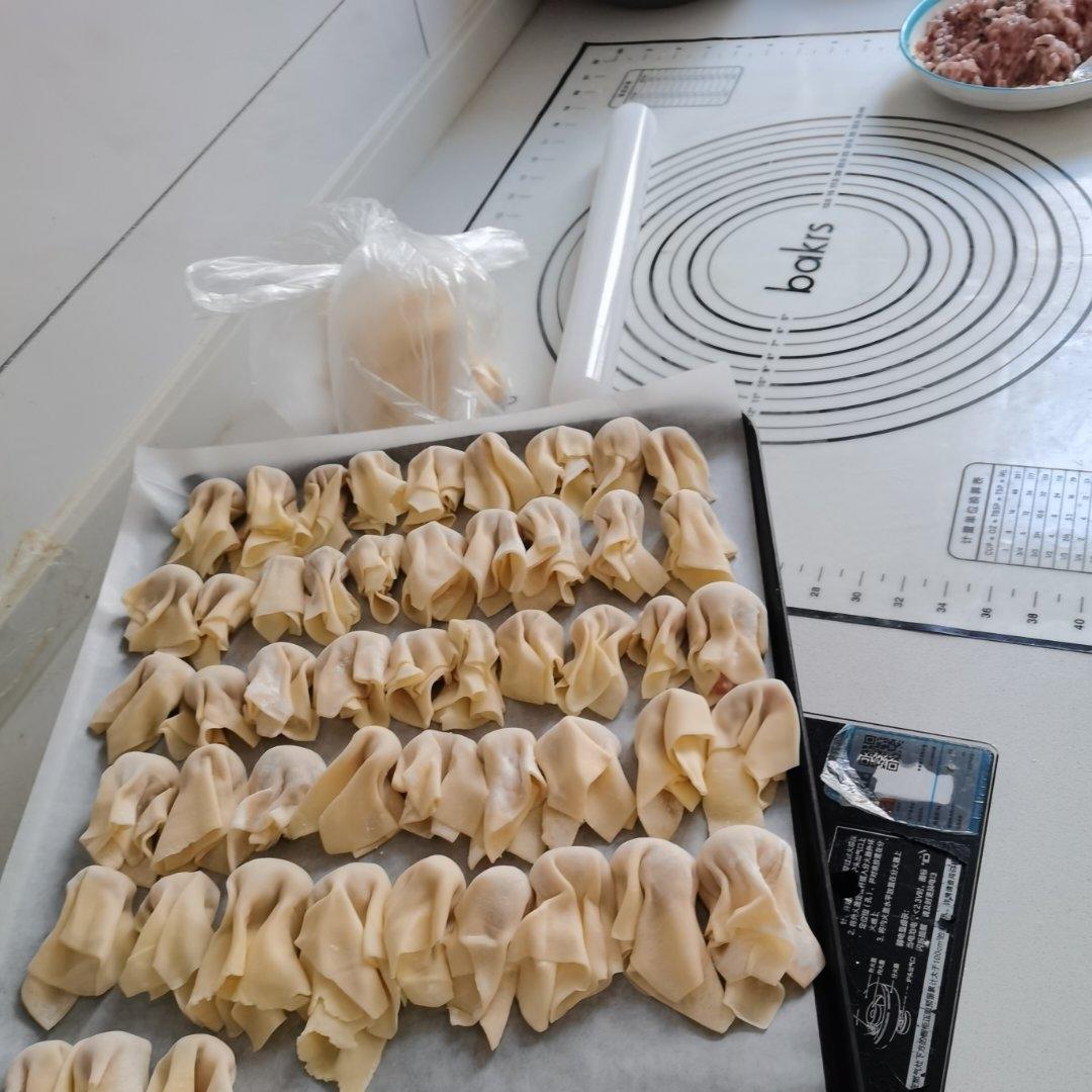 肉不柴的馄饨馅