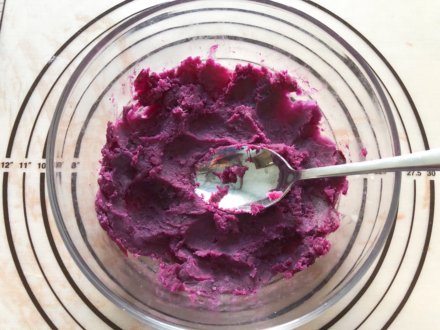 低卡低脂❗️健脾养胃的紫薯山药糕❗️巨好吃❗️的做法 步骤2