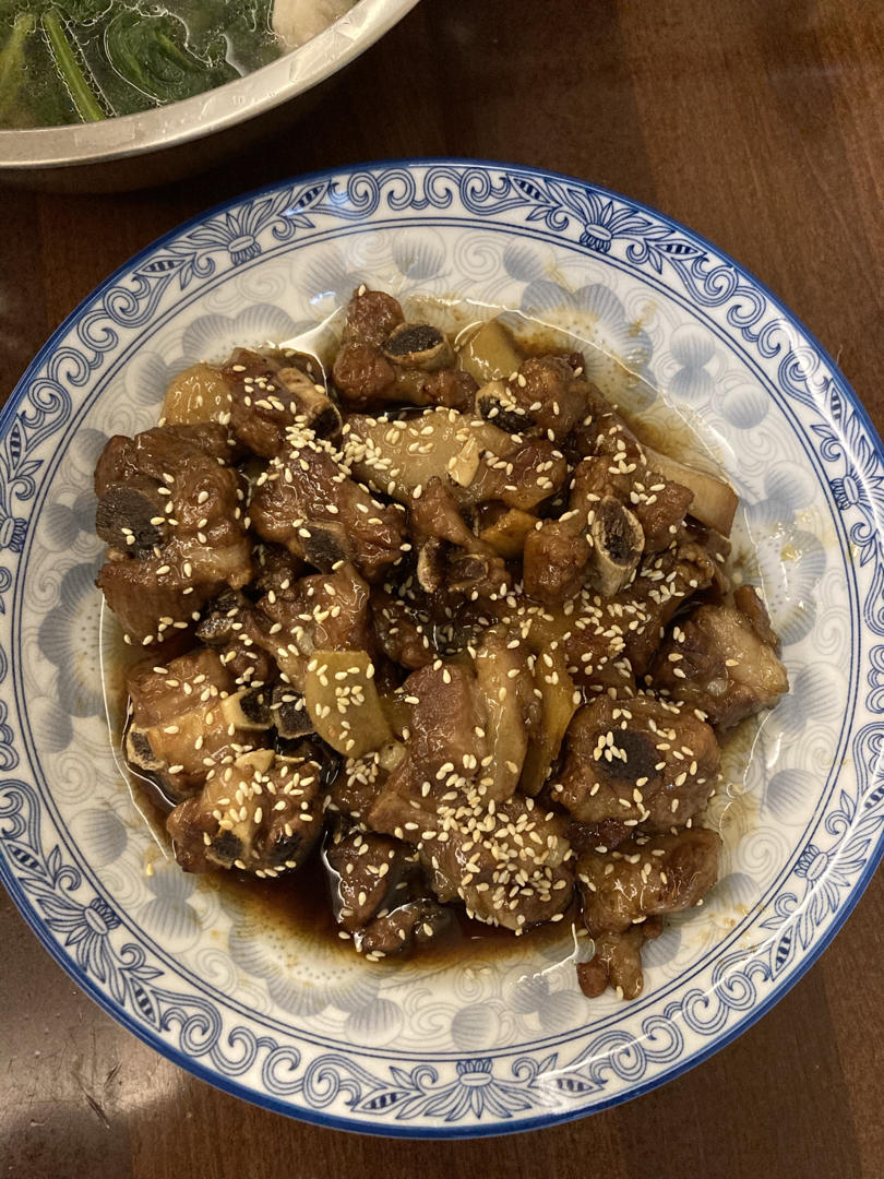 糖醋排骨/糖醋小排（不放油）（12345口诀做出正宗上海本帮）