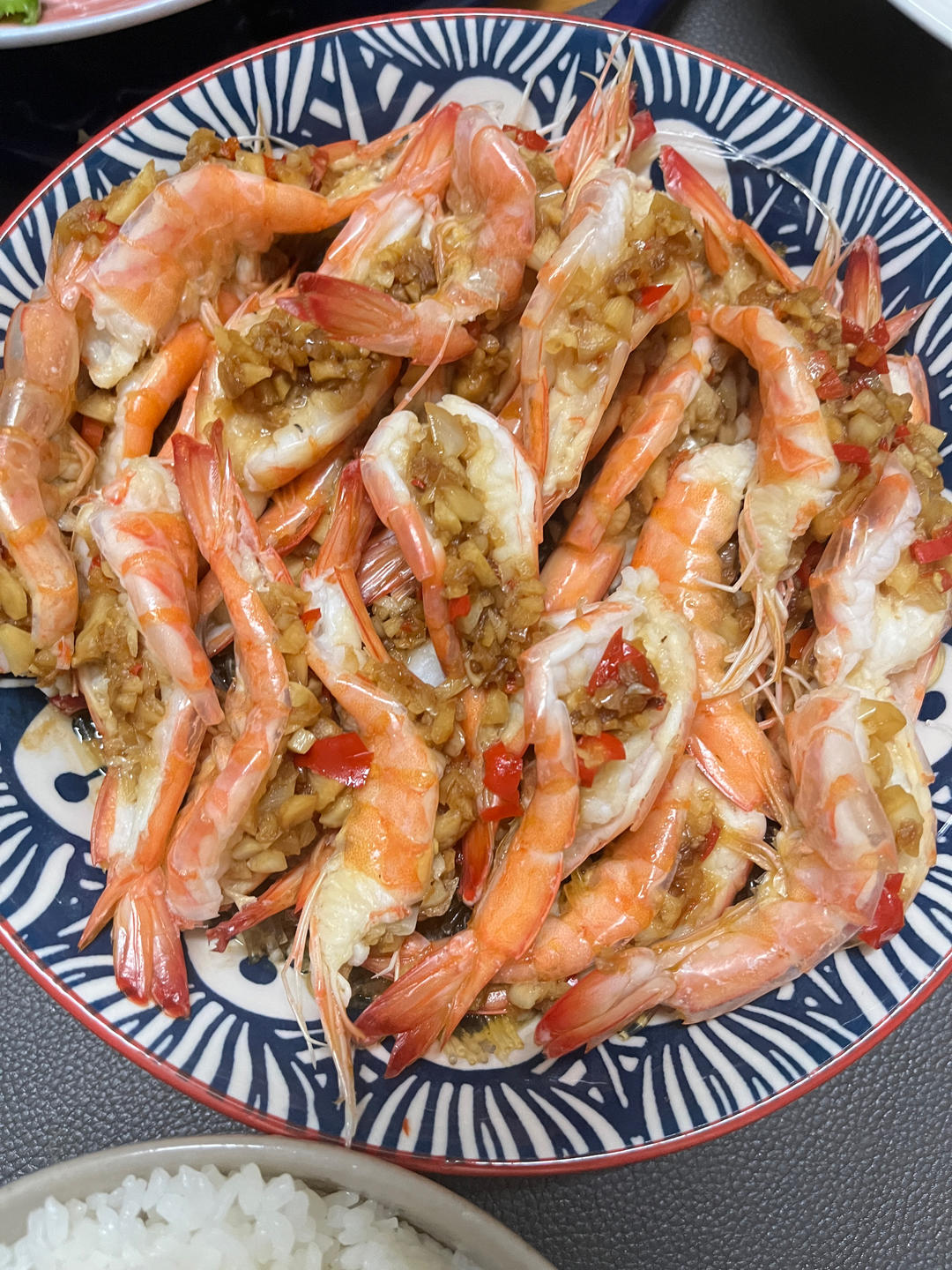 蒜蓉粉丝开背虾