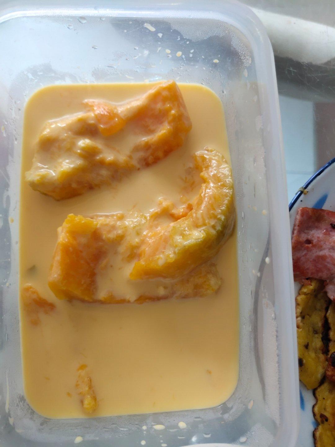 贝贝南瓜蒸蛋（懒人0失败）