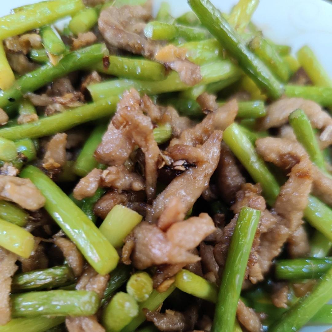 蒜薹炒肉