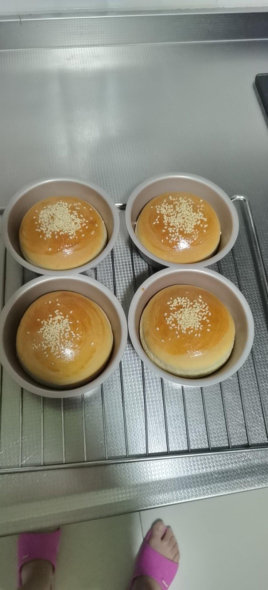 松软汉堡包胚