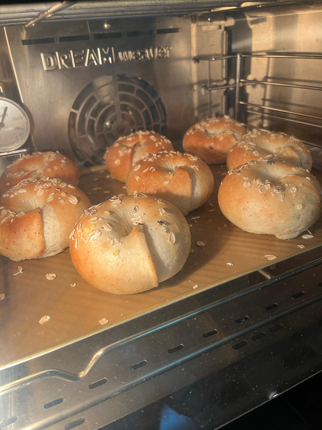 低糖无油燕麦贝果