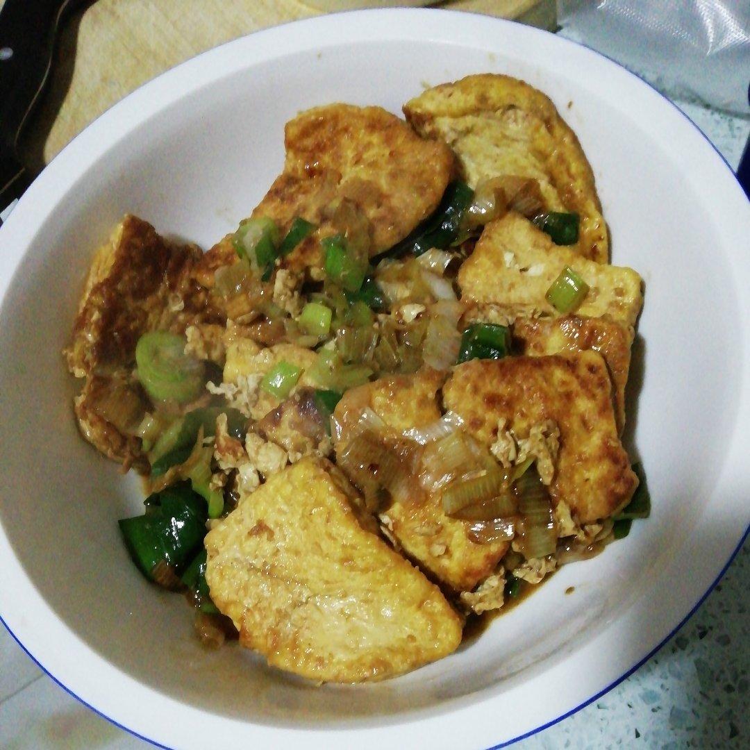 蚝油嫩豆腐