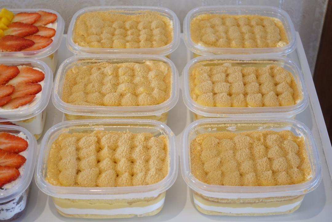 日式豆乳盒子蛋糕