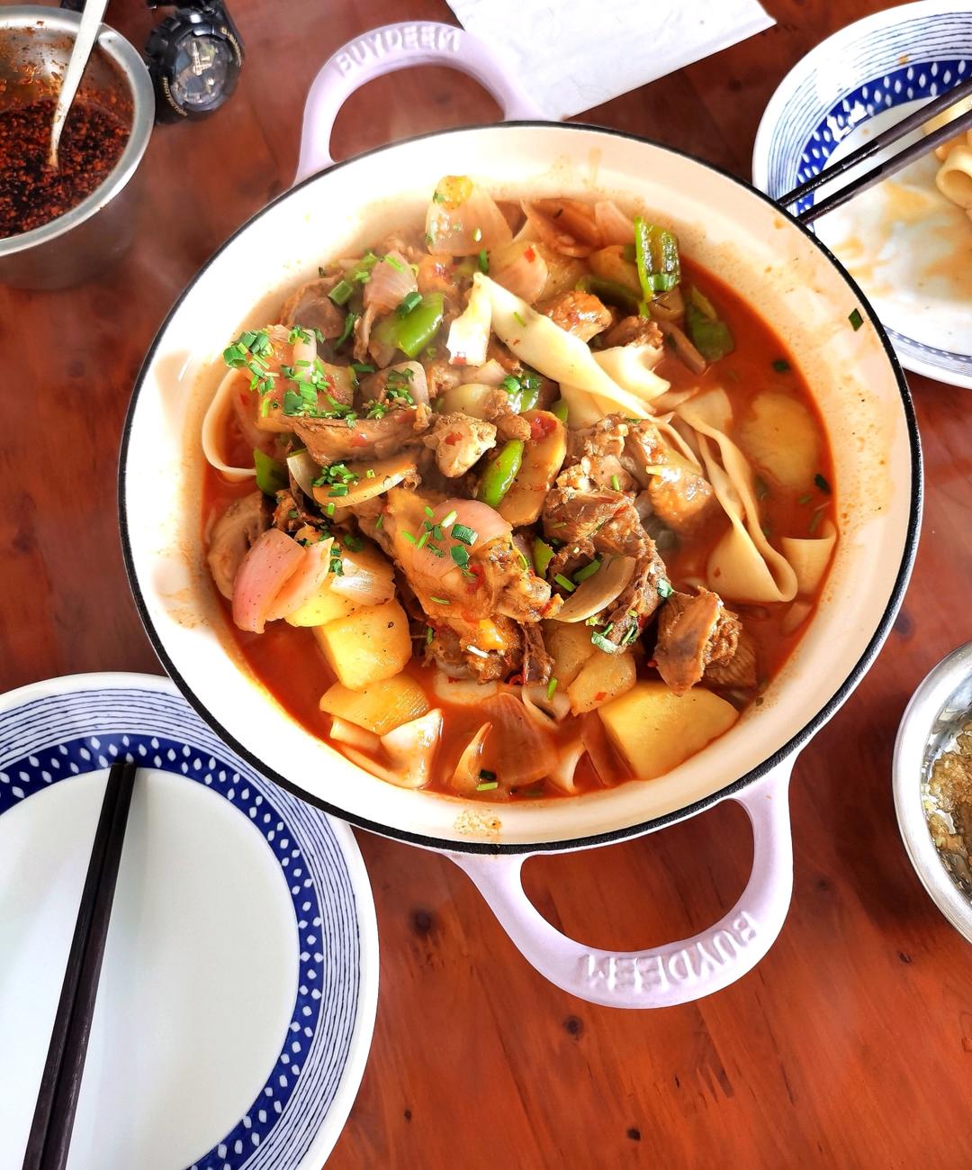 排骨豆角焖面【4月北鼎电磁炉食谱】