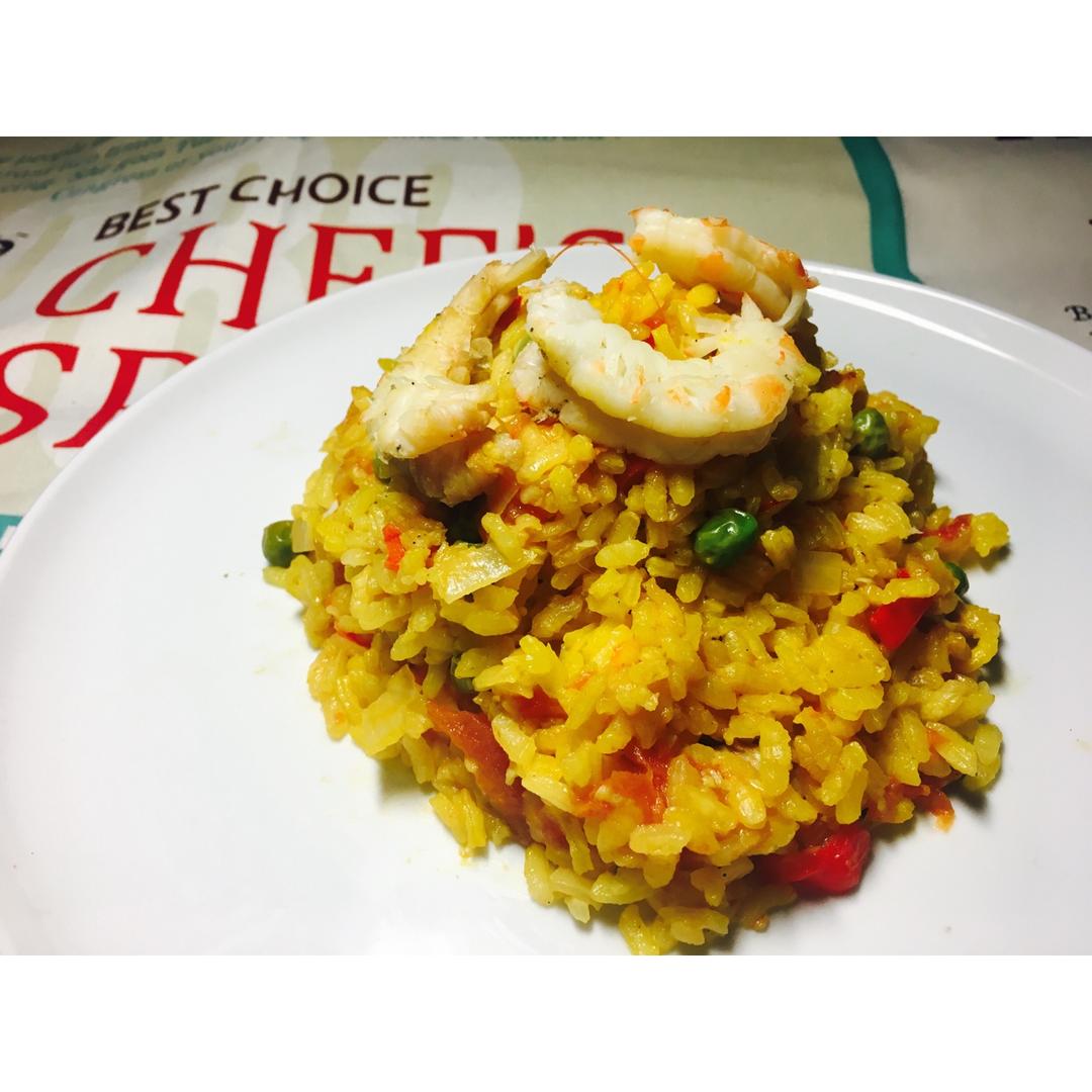 正宗paella 西班牙海鲜饭