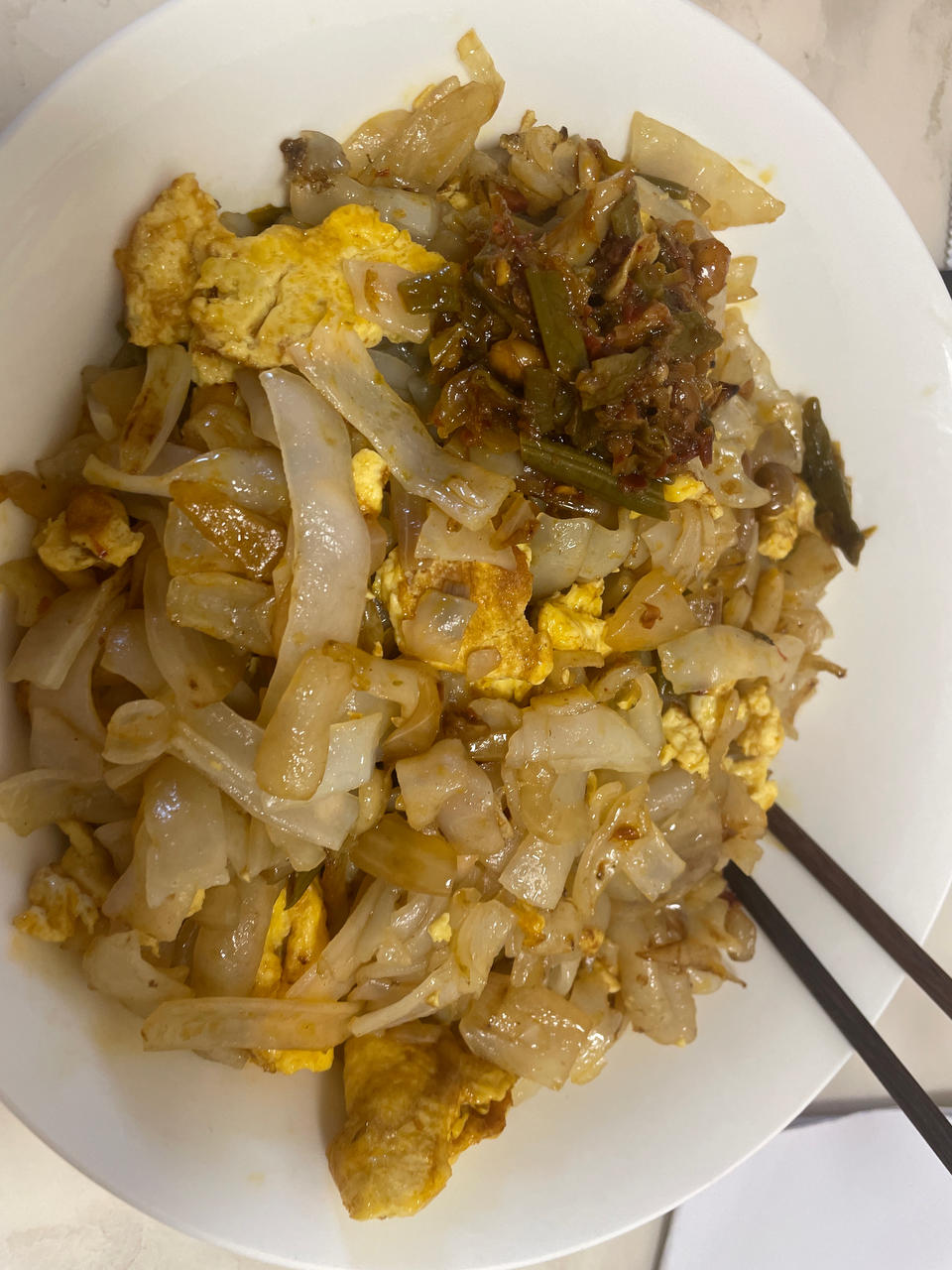 蛋炒河粉