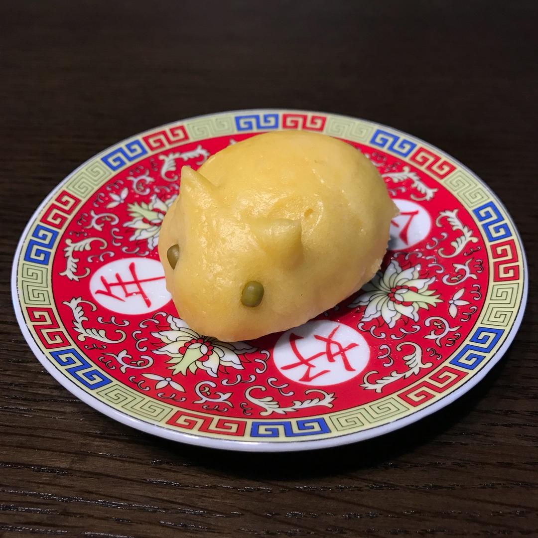 蜂蜜玉米面馒头