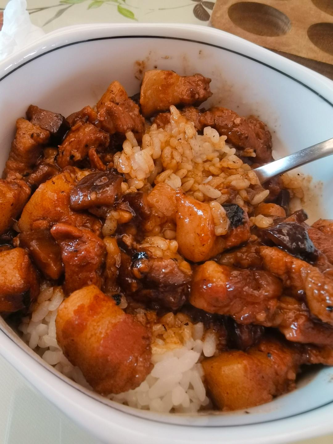 【台式卤肉饭】最地道的卤肉饭，4步就搞定！