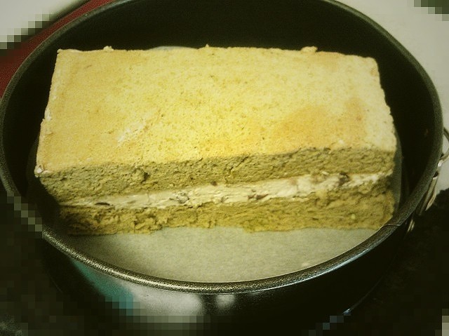 紅豆綠茶慕斯蛋糕