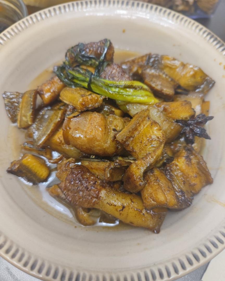 沙鳗干烧肉