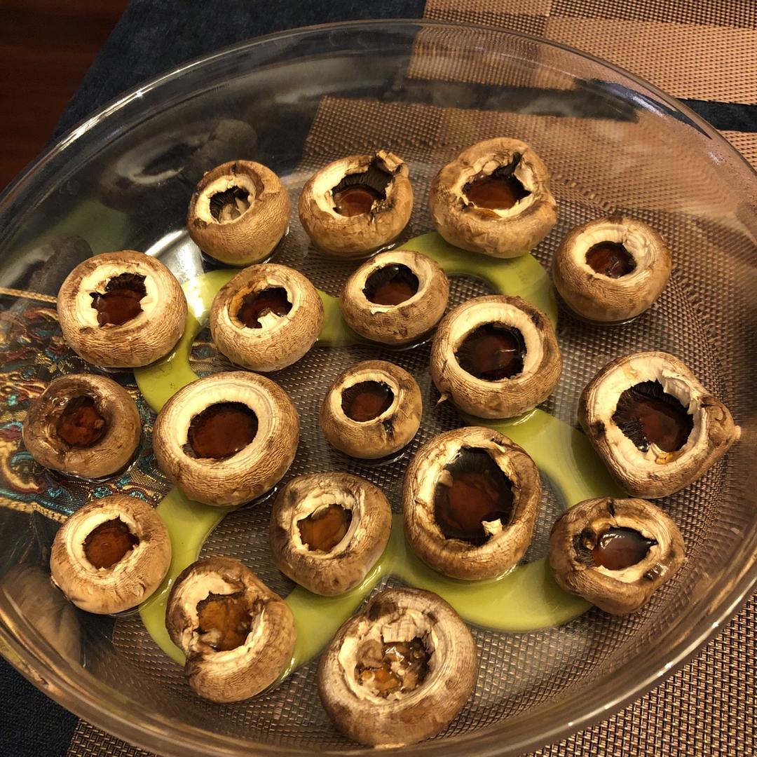 烤蘑菇