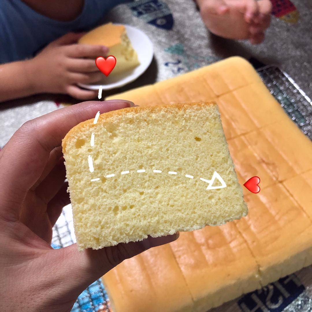古早味蛋糕......烫面水浴法（28*28）