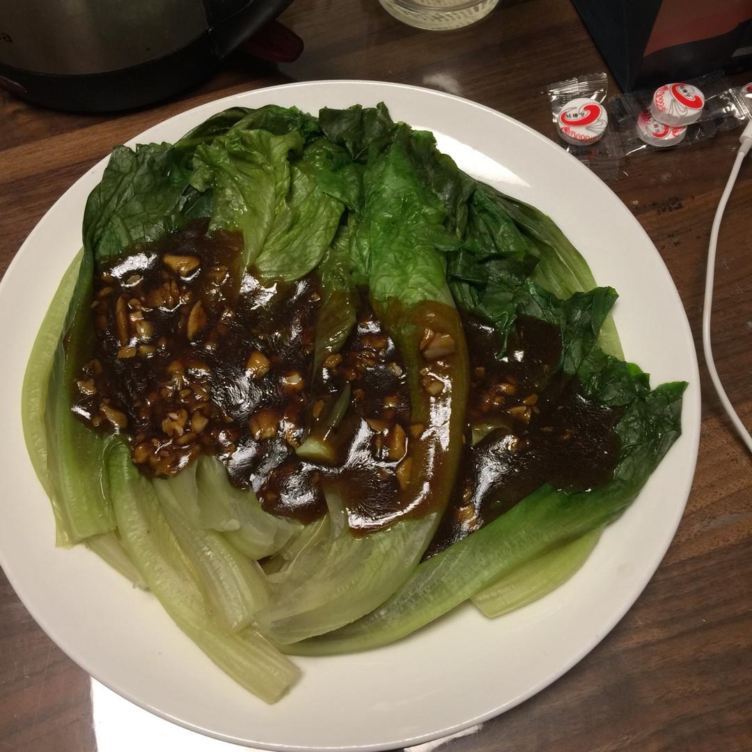 家常菜 蚝油生菜