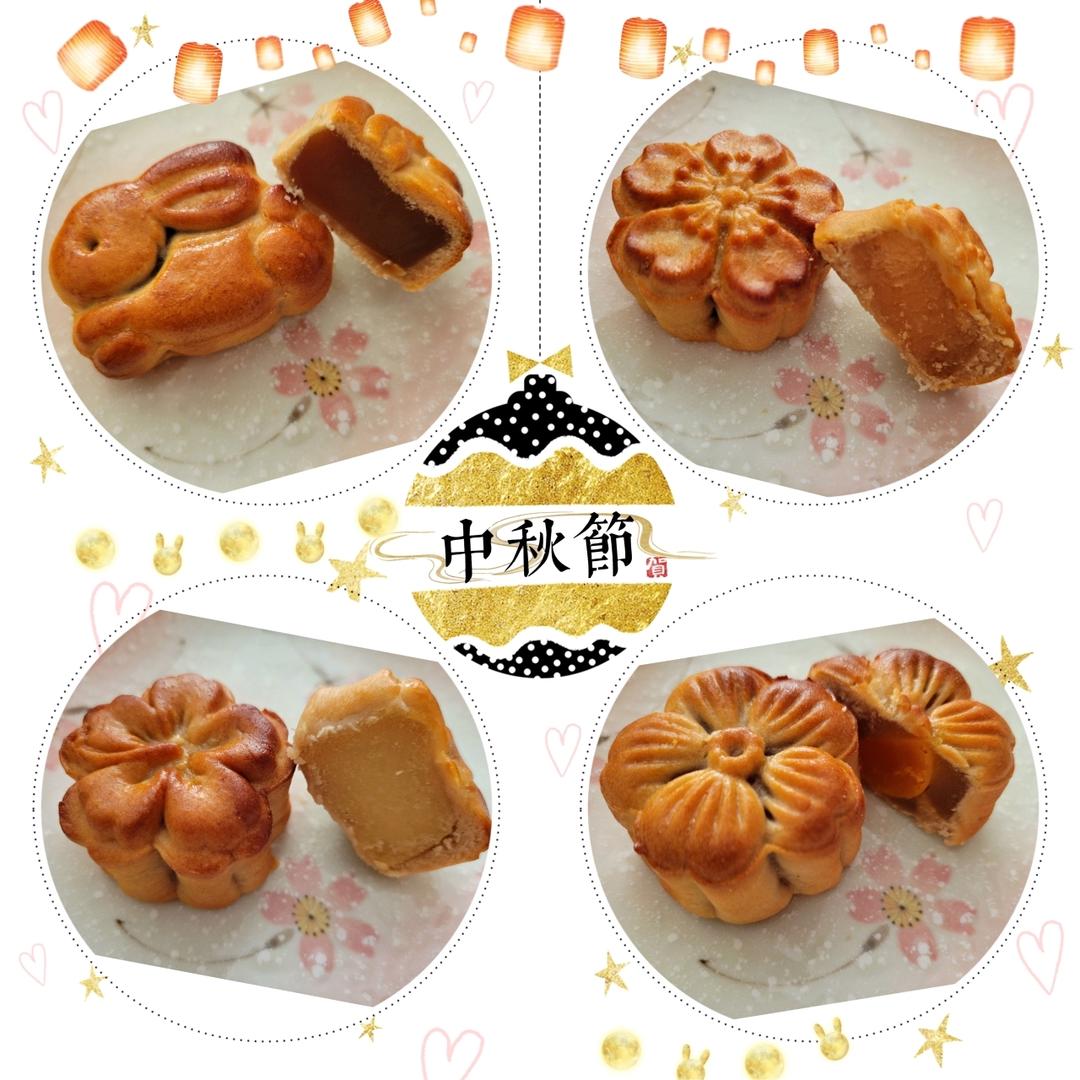 不用转化糖浆-蜂蜜广式月饼