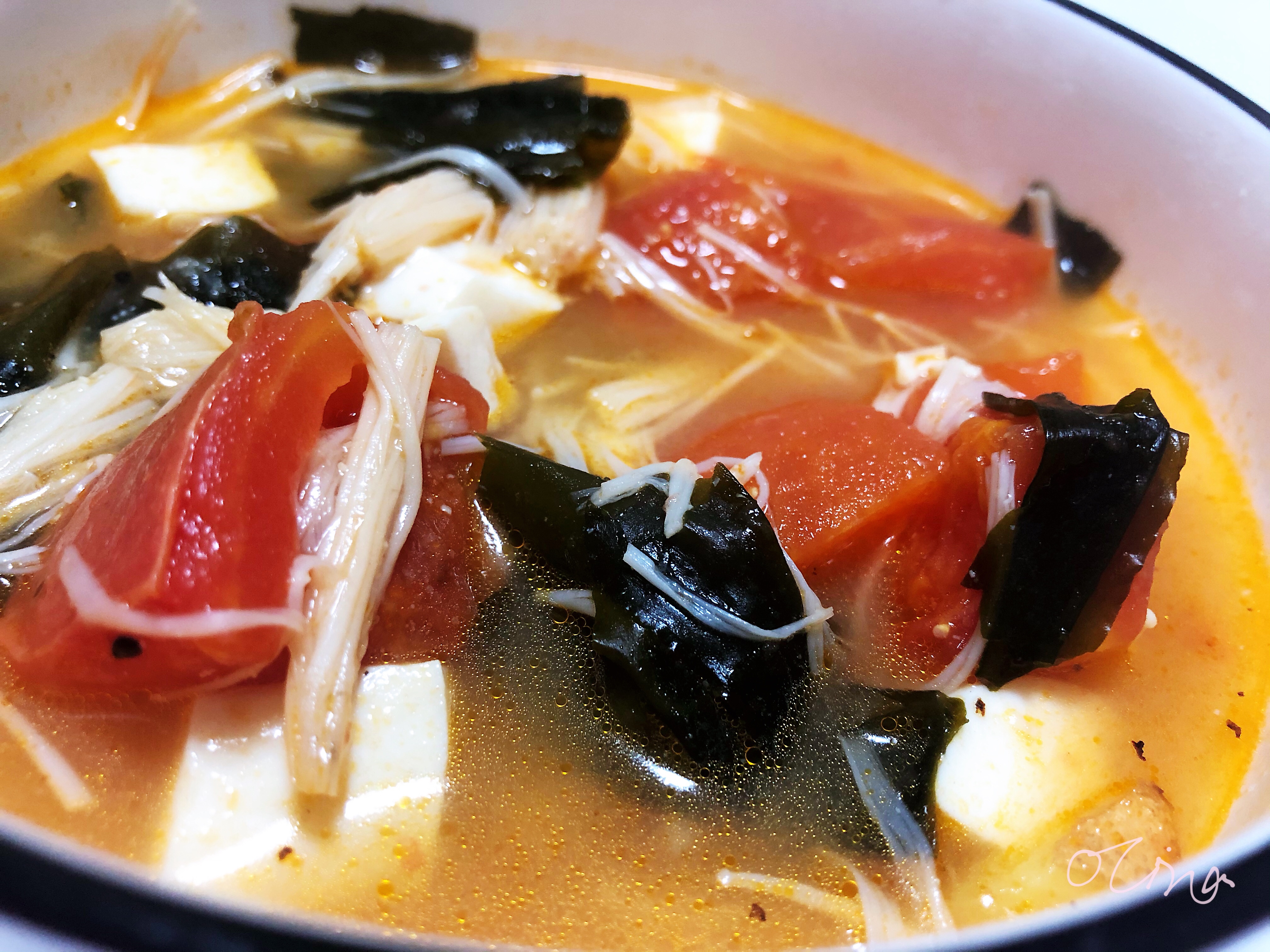日式味增汤（冬日版）的做法