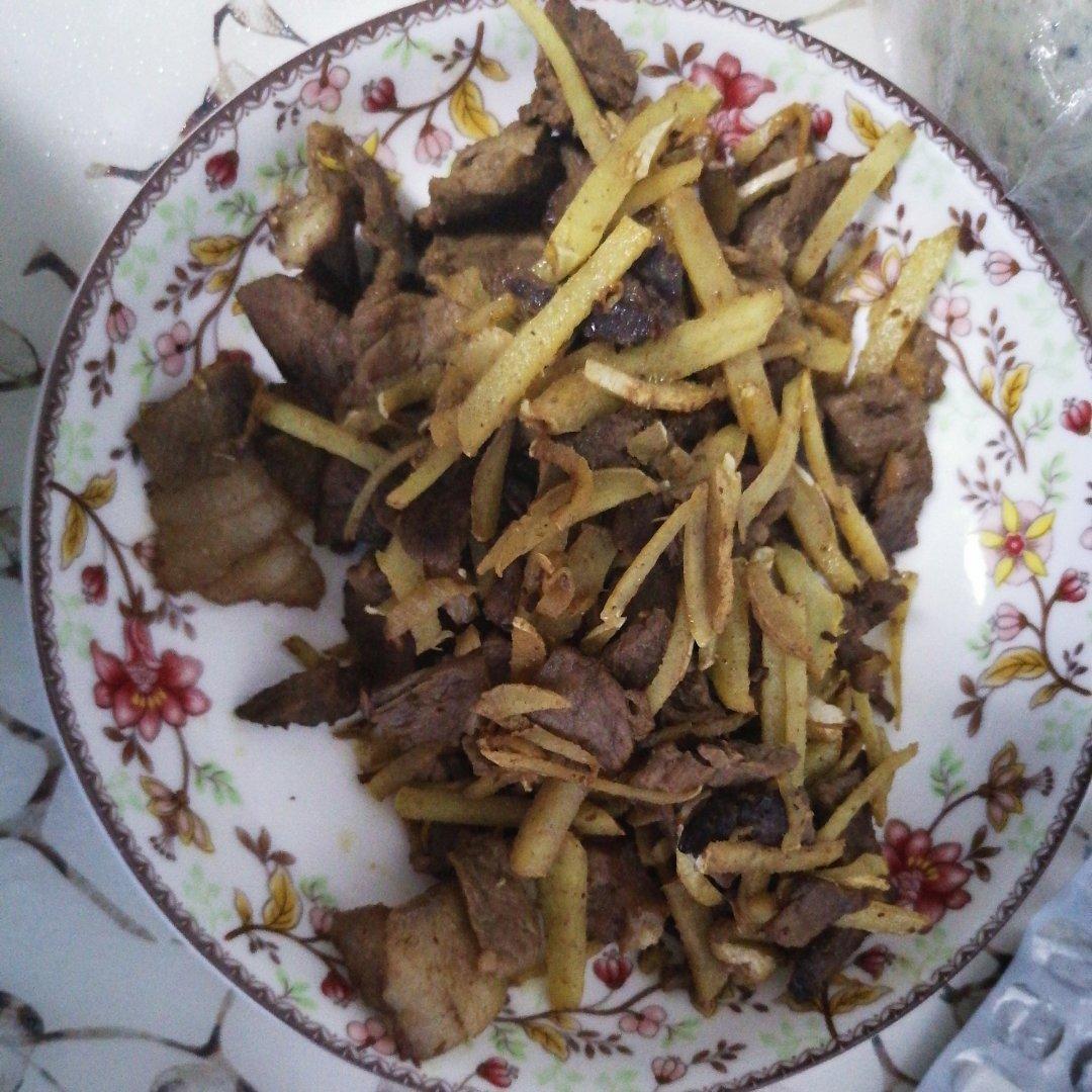 姜丝炒肉