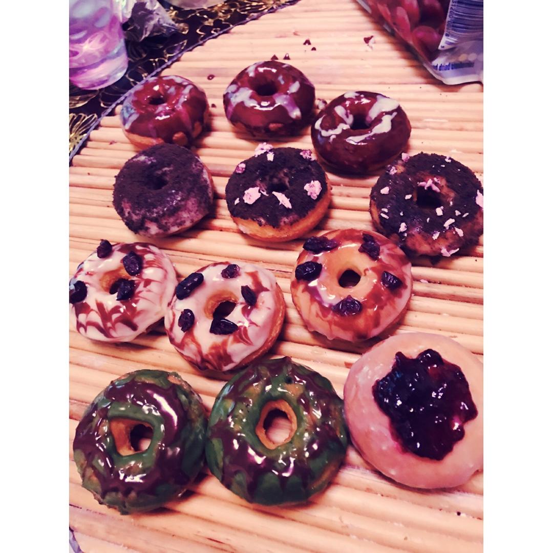 烤箱版甜甜圈