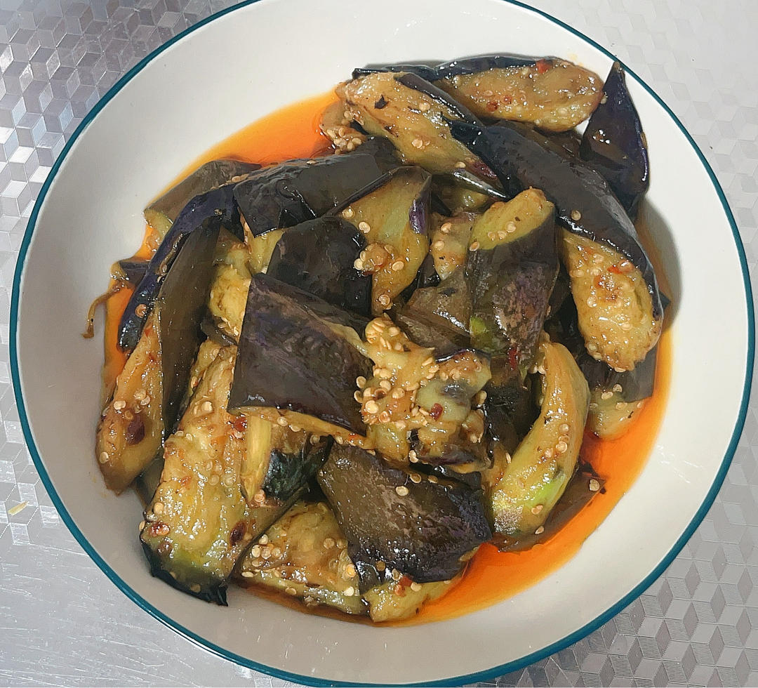 干煸茄子的做法