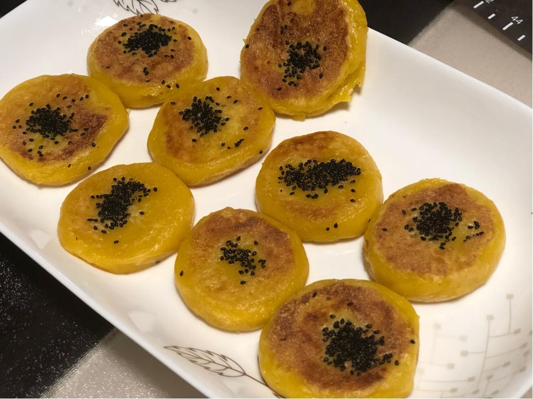 快手南瓜饼