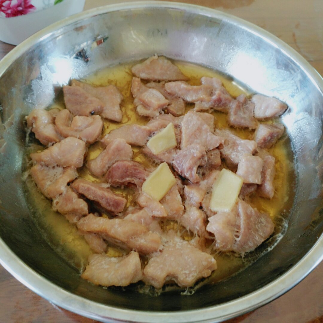 蒸瘦肉