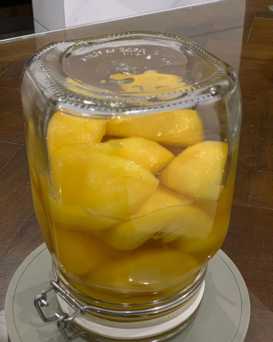 黄桃罐头的2种做法