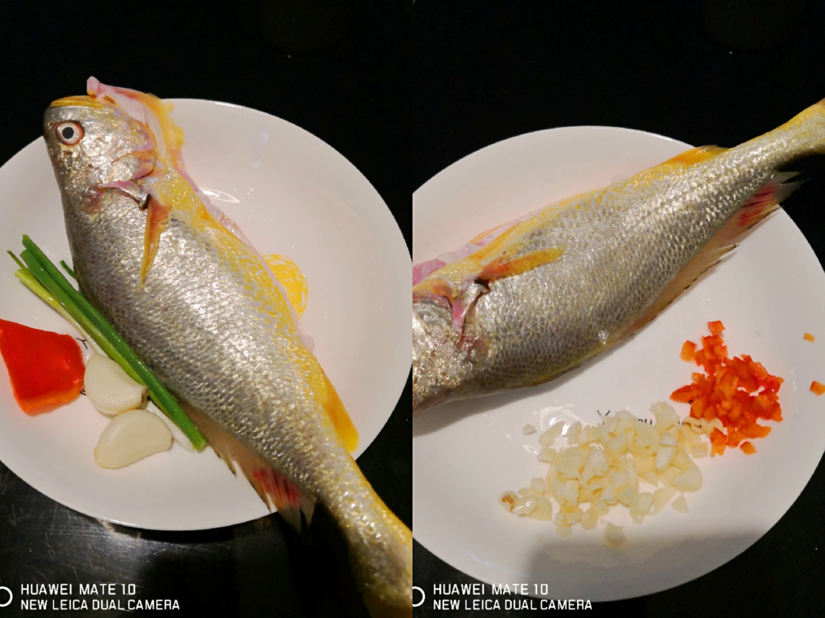 快手香煎黄花鱼的做法 步骤1