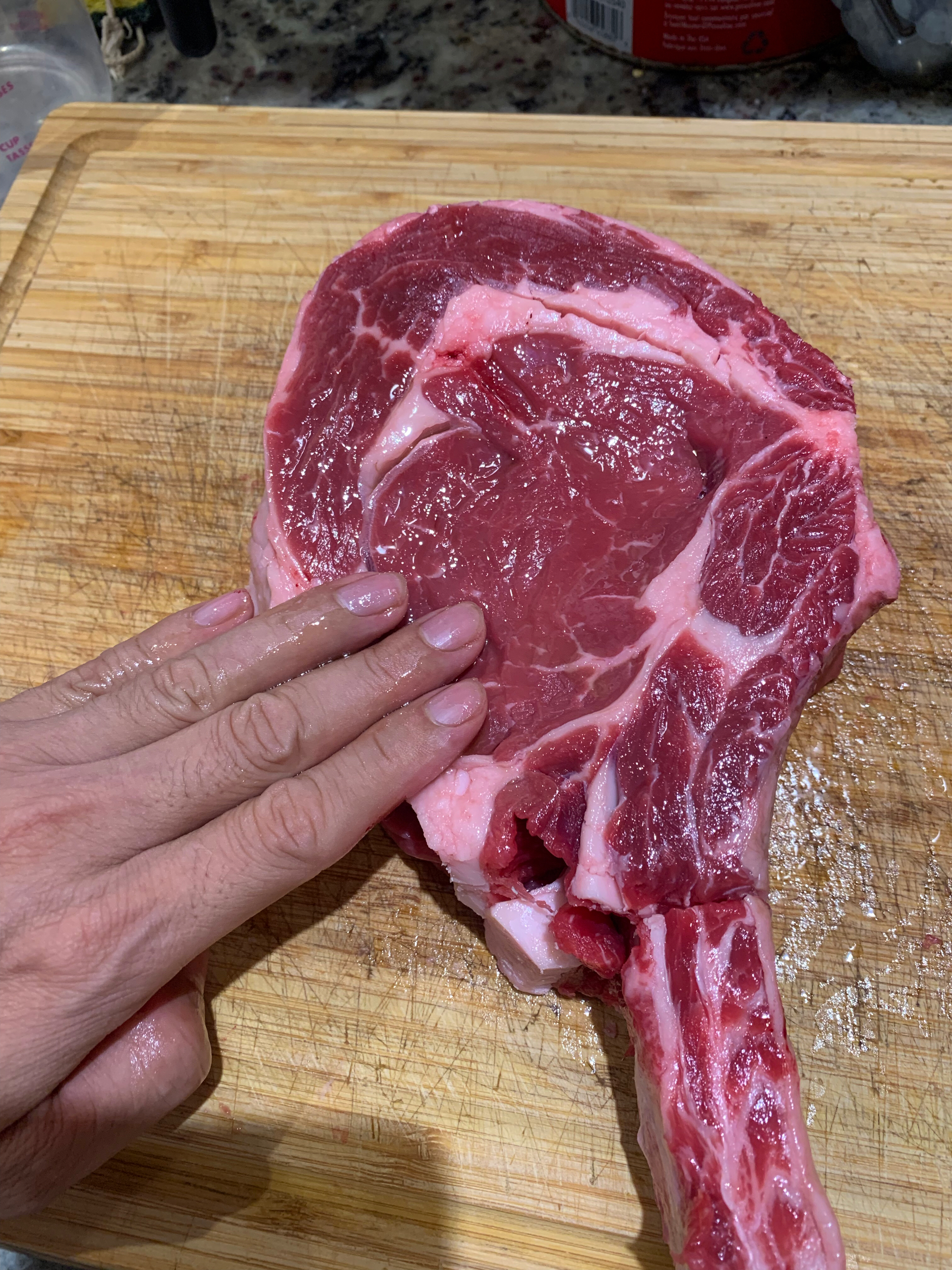 RIB steak小肉眼牛肋排的腌制与作法的做法 步骤4