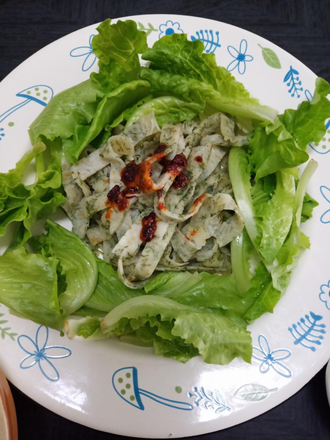 茴香煎饼
