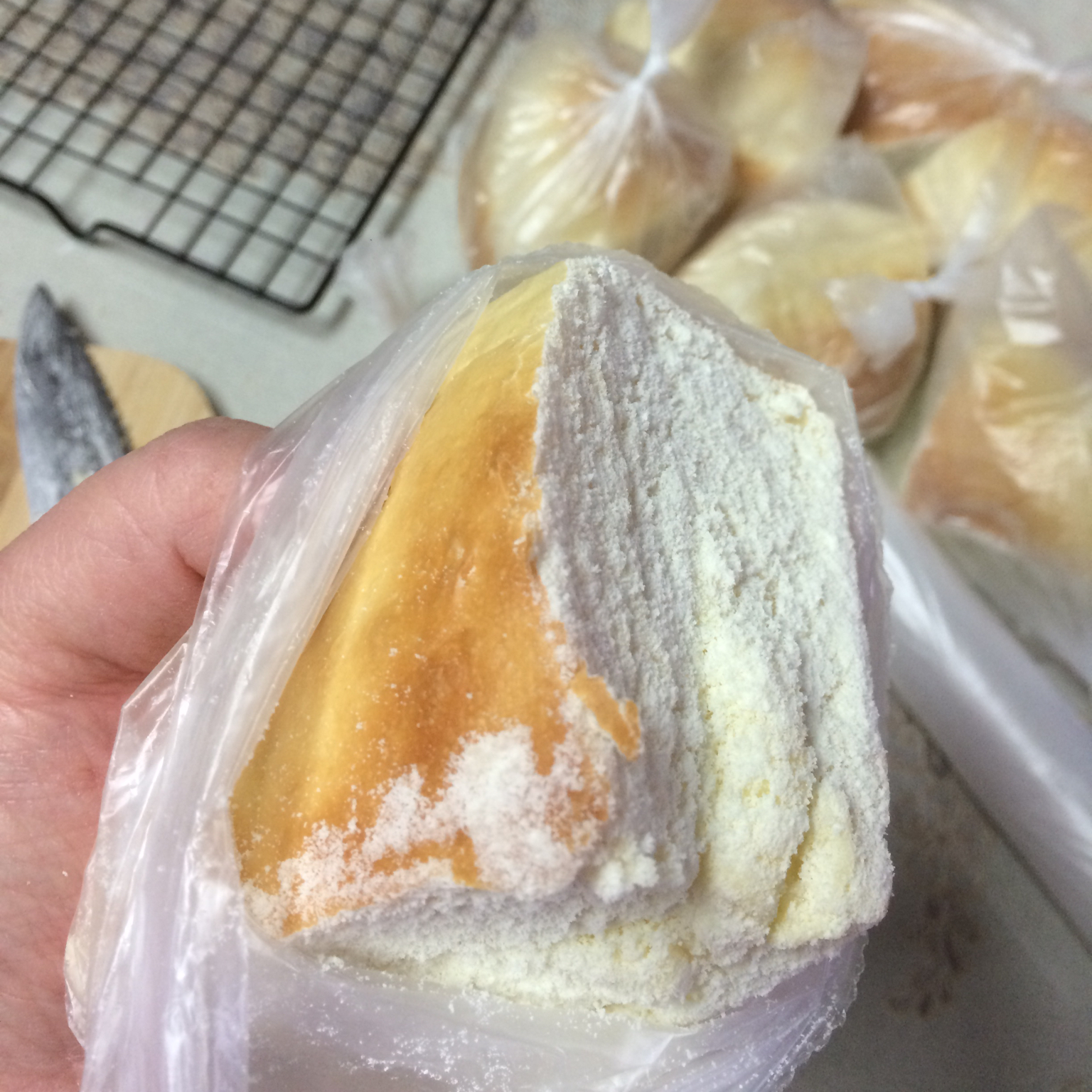 火遍朋友圈的～乳酪包