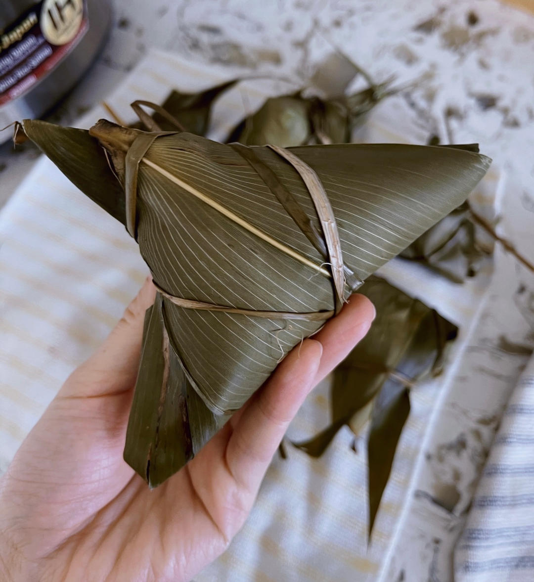 绑粽子