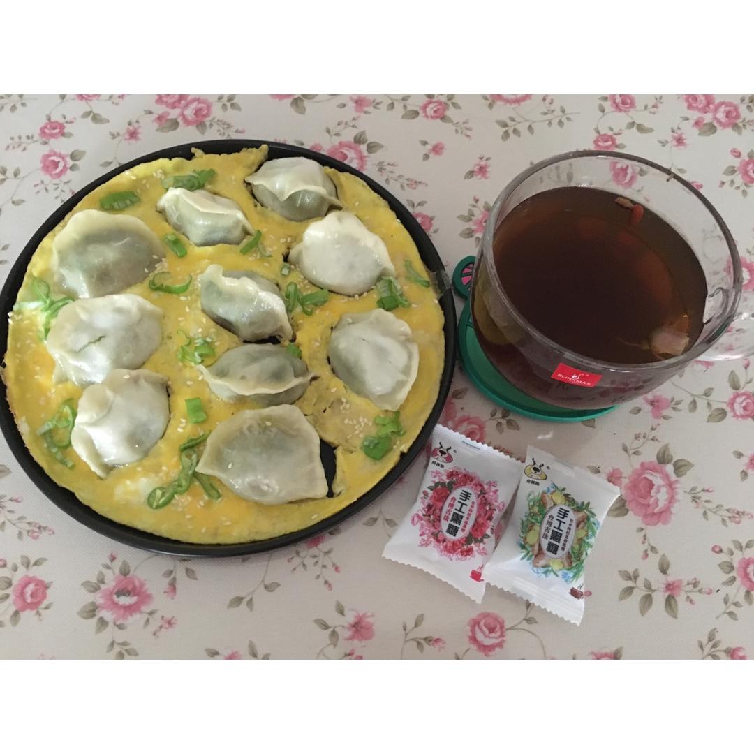 鸡蛋煎饺（零失败）